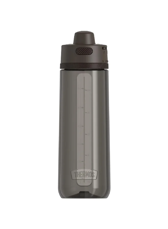 THERMOS Alta Series Leak Proof Hard Plastic Water Bottle with Spout Grey and Black 24oz TP4329SM6