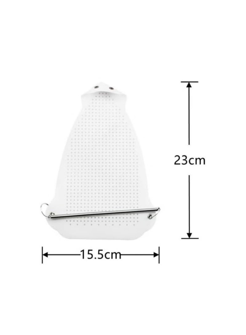 "Get professional ironing results safely! Our heat-resistant iron cover prevents sticking and protects sensitive garments. Durable, easy to attach, and perfect for all irons. Order yours today! - Image 4