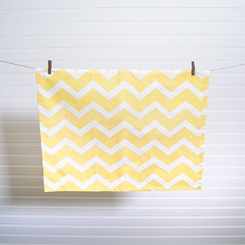 DII Kitchen Towel Collection Decorative Cotton Dishtowel Set, 18x28, Yellow Chevron, 2 Piece - Image 4