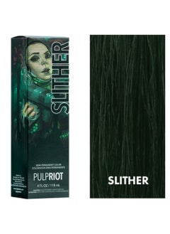 Pulp Riot Pulp Riot - Slither Semi-Permanent Color Green, 4 Fl Oz (Pack of 1) 