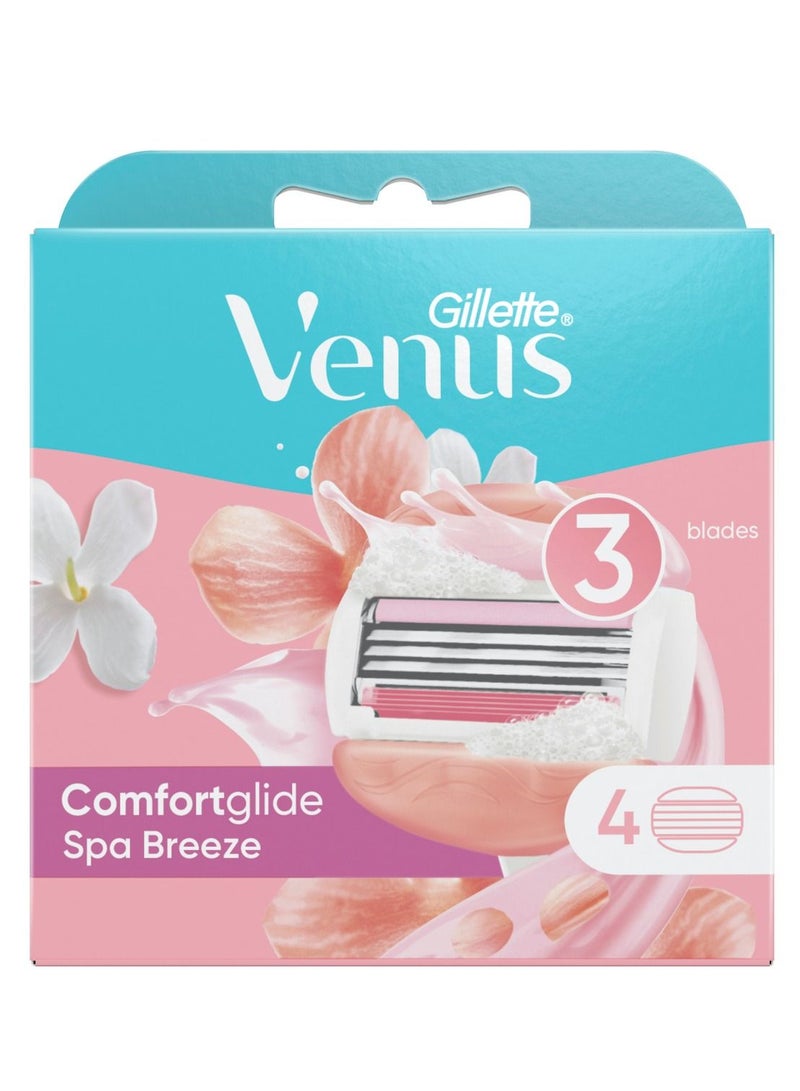 Gillette Venus Comfort Glide Spa Breeze 4