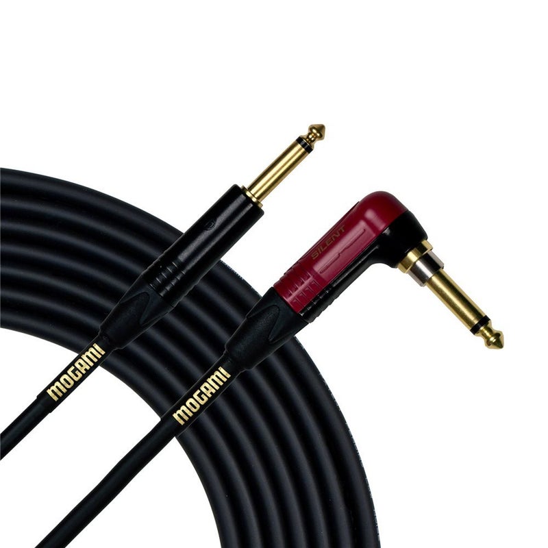 Mogami R25 Gold Ins Cbl w Ang Sil Plug One End 25F - Image 4