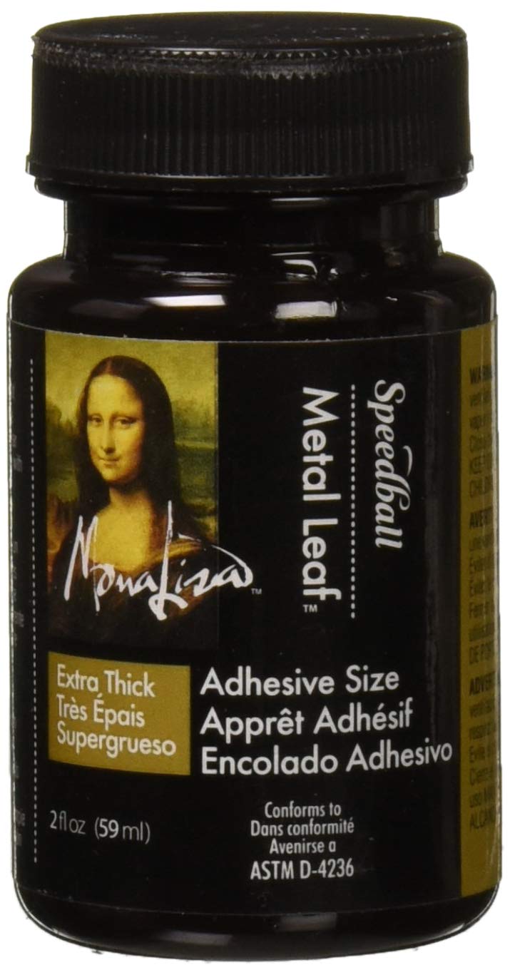 Speedball Mona Lisa Metal Leaf Adhesive, Extra Thick, 2 oz - Image 1