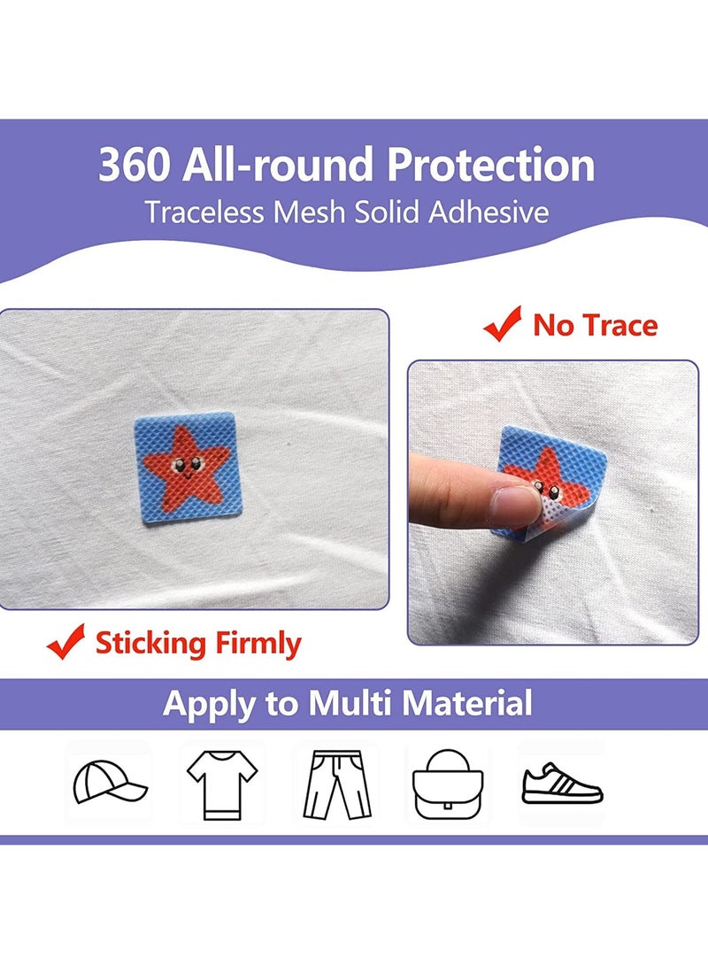 Zikra Mosquito Repellent Stickers 120 Pcs Natural Patches For Kids And Adults, Deet Free Cartoon For Outdoor Camping Traveling Fishing - Image 4