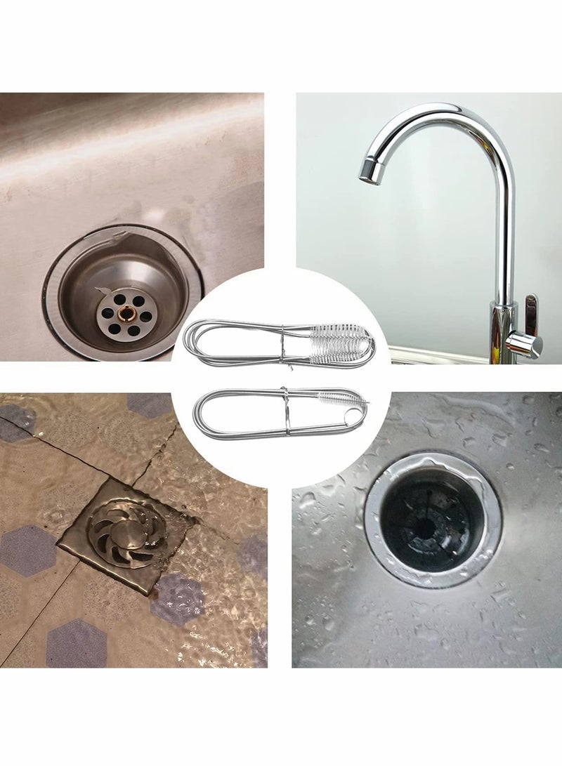 KASTWAVE فرش تنظيف أنابيب الصرف، فرشاة مرنة لتنظيف الثلاجات - Image 2