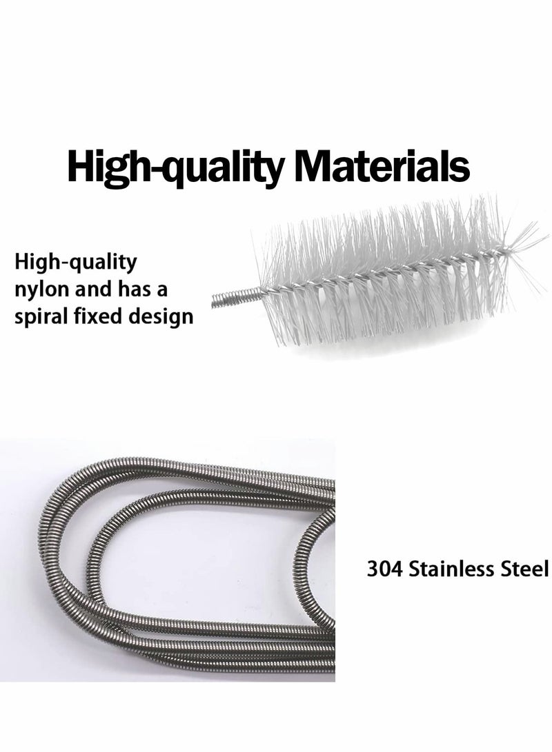 KASTWAVE فرش تنظيف أنابيب الصرف، فرشاة مرنة لتنظيف الثلاجات - Image 5