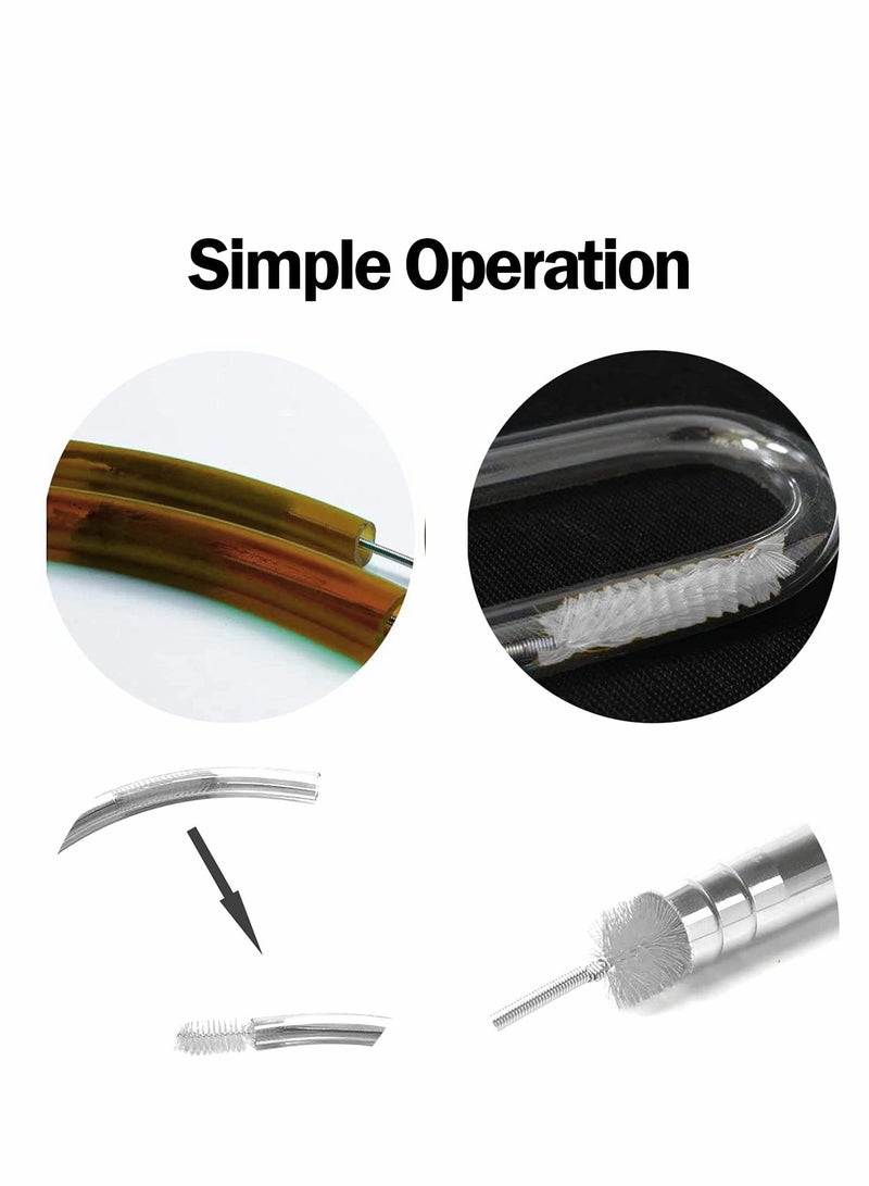 KASTWAVE فرش تنظيف أنابيب الصرف، فرشاة مرنة لتنظيف الثلاجات - Image 4