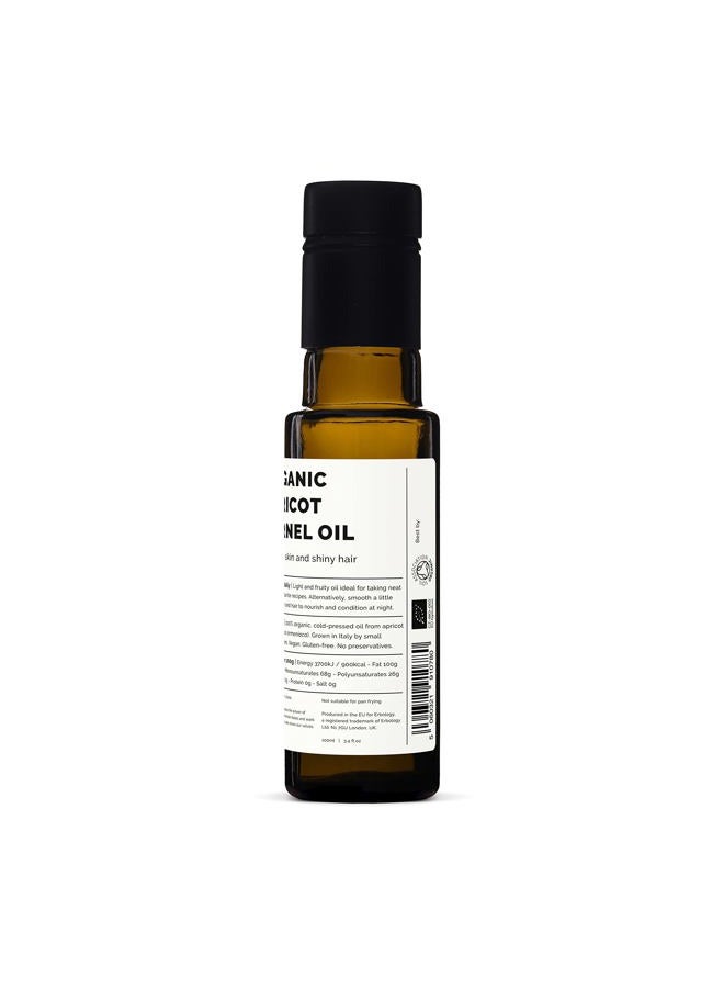 Erbology Organic Apricot Kernel Oil 100ml - Cold-Pressed - Skin and Gut Health - Small Batch - Sustainably Sourced in Italy - No Additives or Preservatives - Vegan - GMO-Free - Image 5