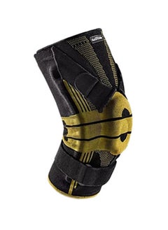 HJ K01 Wing Professional External Stabilized Patella Knee Brace Yellow/M