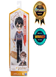 WIZARDING WORLD Wizarding World Harry Potter, 8-inch Harry Potter Doll, Kids Toys for Ages 5 and up  - Image 5