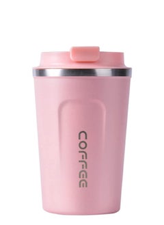 MIBRU Stainless Steel Vacuum Thermos Mug Pink 380ml  - Image 1