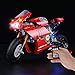 BRIKSMAX Led Lighting Kit for Ducati Panigale V4 R Compatible with Lego 42107 Building Blocks Model Not Include The Lego Set - Image 3