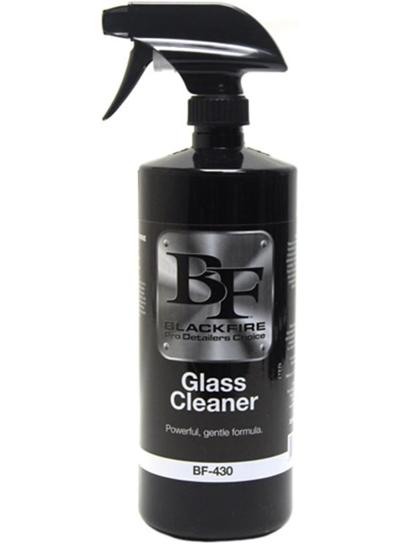 Blackfire Pro Detailers Choice Glass Cleaner | Streak-Free & Ammonia-Free Formula | Safe for Tinted Windows & Automotive Glass | BF-430 | 32 oz Spray Bottle - Image 1
