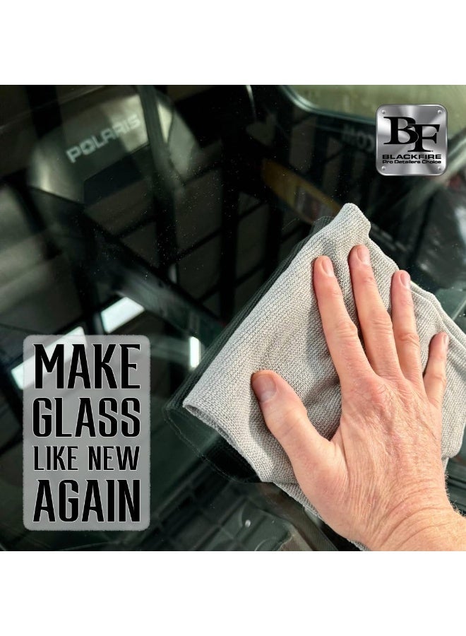 Blackfire Pro Detailers Choice Glass Cleaner | Streak-Free & Ammonia-Free Formula | Safe for Tinted Windows & Automotive Glass | BF-430 | 32 oz Spray Bottle - Image 2