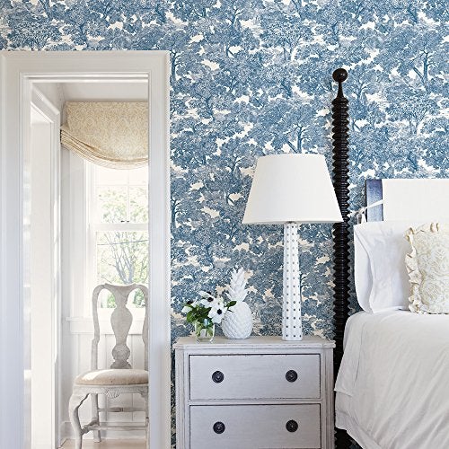 Chesapeake ورق حائط شيسابيك 3115-12543 سبيني، أزرق - Image 2