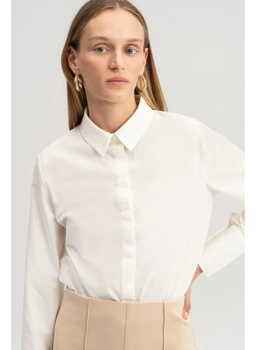 Touche Snap Fastener Shirt Body