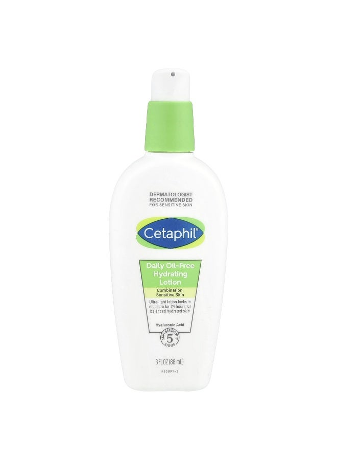 Cetaphil Cetaphil, Daily Oil-Free Hydrating Lotion, 3 fl oz (88 ml)  - Image 1