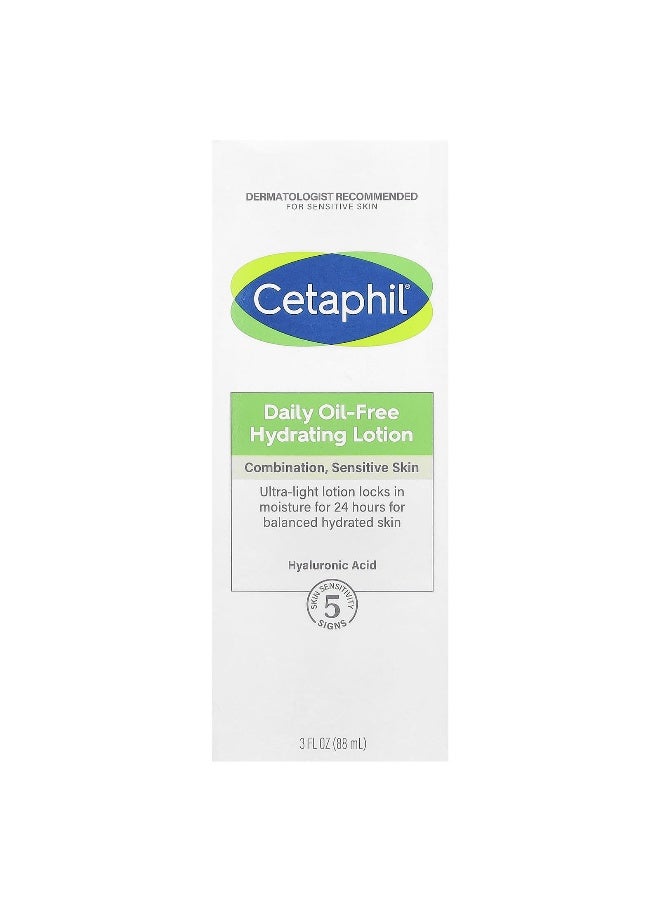 Cetaphil Cetaphil, Daily Oil-Free Hydrating Lotion, 3 fl oz (88 ml)  - Image 2