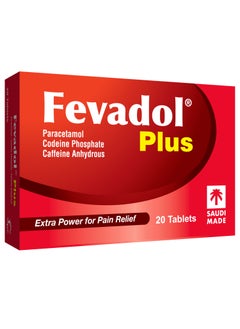 FEVADOL Vivadol Plus 20 Tablets  - Image 2