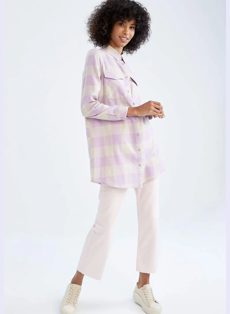 ديفاكتو Woman Straight Fit Woven Bottom Trousers