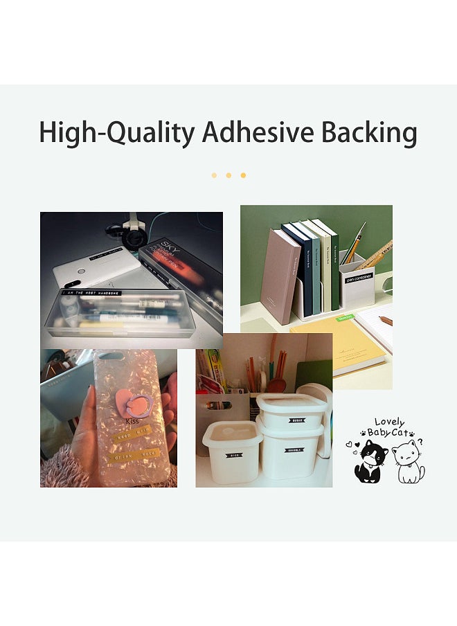 Generic 5 Pack Replacement for Label Maker Refills 9mm*300cm/Roll Manual Embossing Label Tape Refills Compatible with DYMO 12813/12814/1610/1540/1535/1575/17266  - Image 3