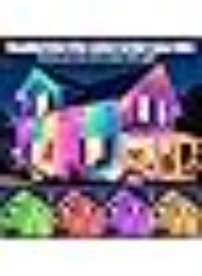 ضوء السقف مع تطبيق وجهاز تحكم عن بعد يعمل بالبلوتوث، سلسلة أضواء السقف المقاومة للماء لتزيين حفلات الحديقة والفناء وعيد الميلاد - Image 3