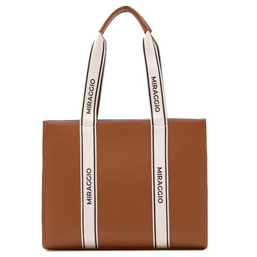Miraggio Blanche Tote Bag (Brown) - Image 1