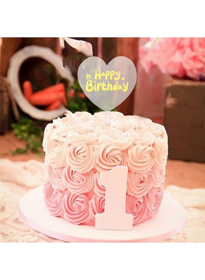 TPGP Pack Of 10 Acrylic Cake Toppers - Image 3