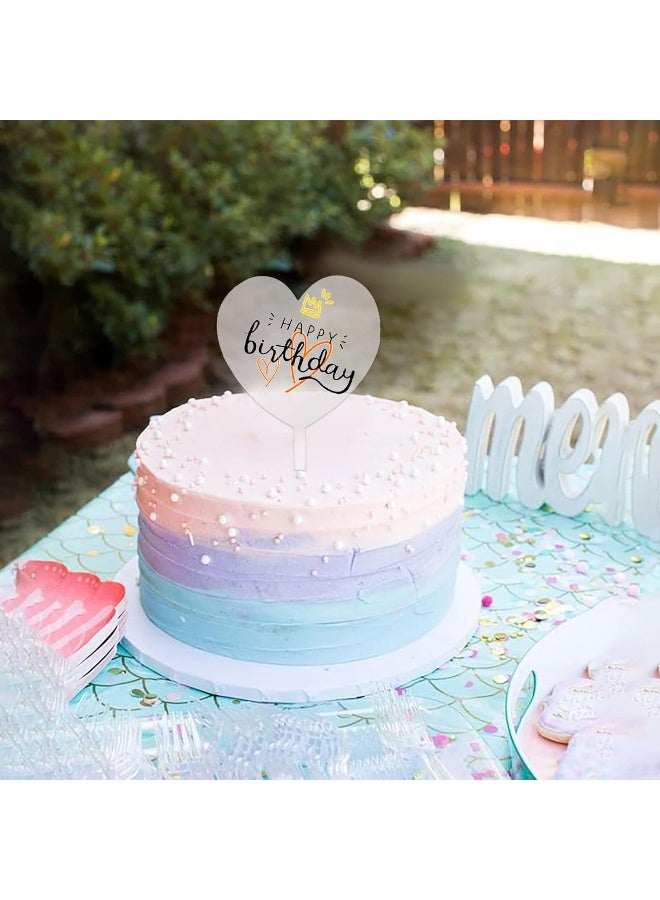 TPGP Pack Of 10 Acrylic Cake Toppers - Image 5