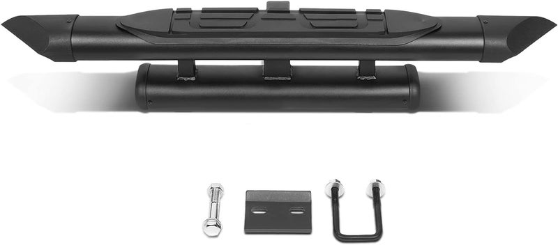 J2 Engineering Heavy-Duty Double Stack Oval Tubular Trailer Truck Towing Hitch Step Bar - Image 1