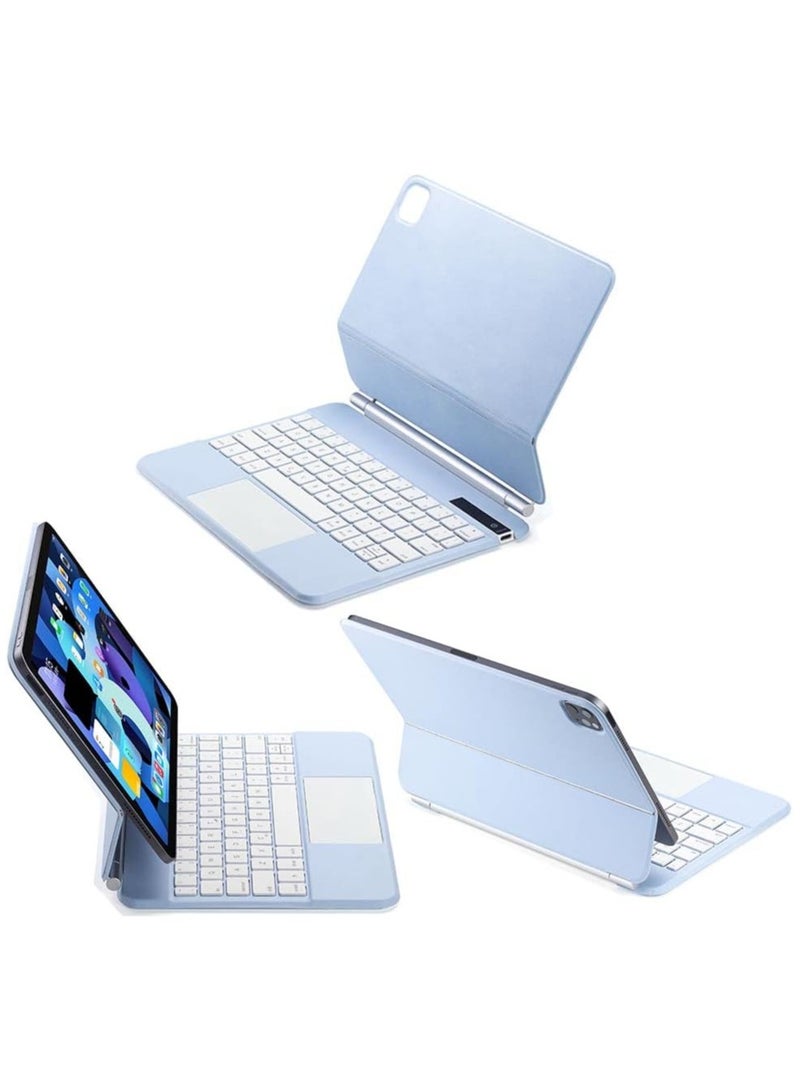 iPad Air5 Air4 Pro11 2022 , 2023 Touchpad Keyboard, Magic Keyboard, Magnetic Suction Cover, Wireless Bluetooth Keyboard, Built-in Lithium Battery, Popular, Cool, Ideal for Remote Work - Image 2