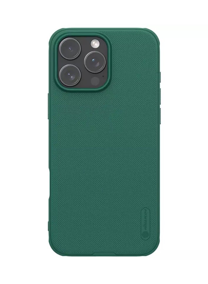 Nillkin Nillkin Super Frosted Shield Pro Matte Case for Apple iPhone 16 Pro Max (2024) - Green, Premium Matte Finish with Enhanced Protection  - Image 1