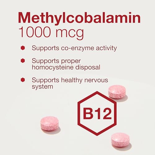 PROTOCOL FOR LIFE BALANCE Methyl B12 1,000mcg - Vitamin B12 for Homocysteine Metabolism - Support Brain Health & Health Nervous System - Kosher, Halal & Vegan - 100 Lozenges - Image 4