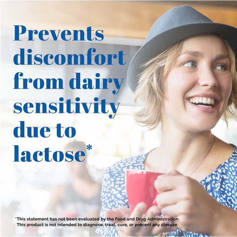 Lactaid Fast Act Lactose Intolerance Relief Caplets with Lactase Enzyme to Prevent Gas, Bloating & Diarrhea Due to Lactose Sensitivity, Ideal for Travel & On-The-Go, 32 Packs of 1-Count - Image 5