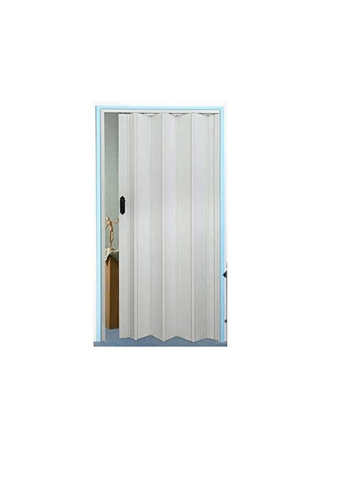 ROBUSTLINE Robustline Folding Sliding Door 210cm Height x 100cm Width, (White) 
