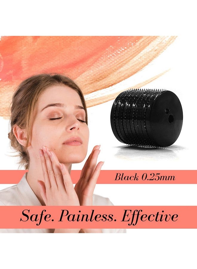 Epyz Transparant Derma Roller With 540 Titanium Alloy Needles (0.25, Black) - Image 4