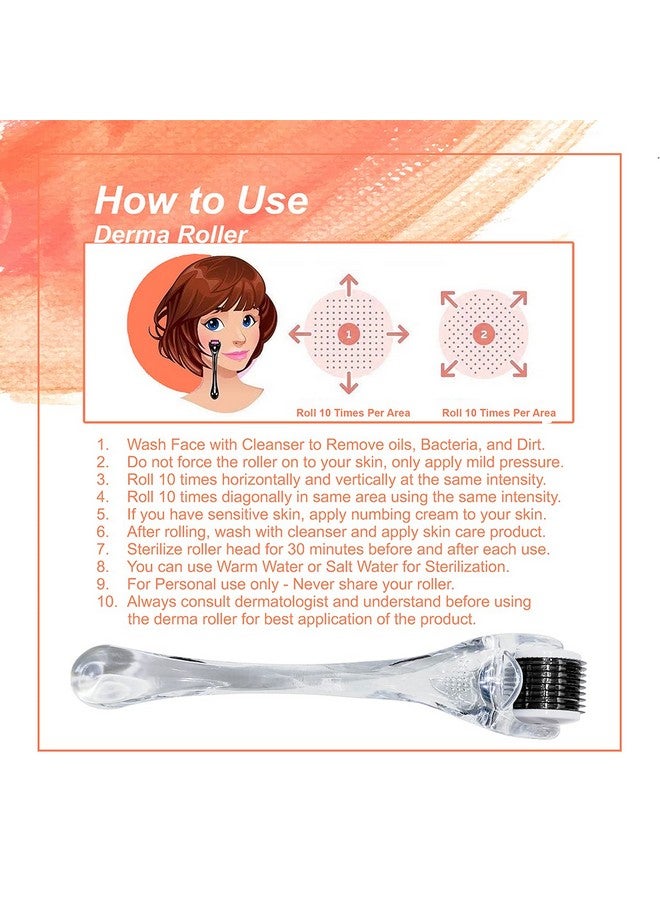 Epyz Transparant Derma Roller With 540 Titanium Alloy Needles (0.25, Black) - Image 3