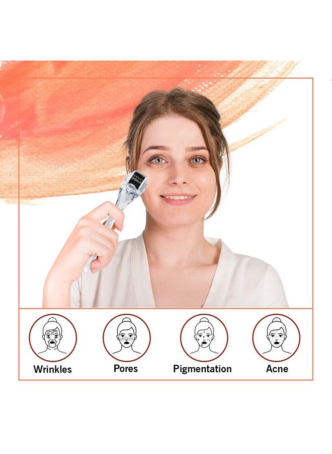 Epyz Transparant Derma Roller With 540 Titanium Alloy Needles (0.25, Black) - Image 2