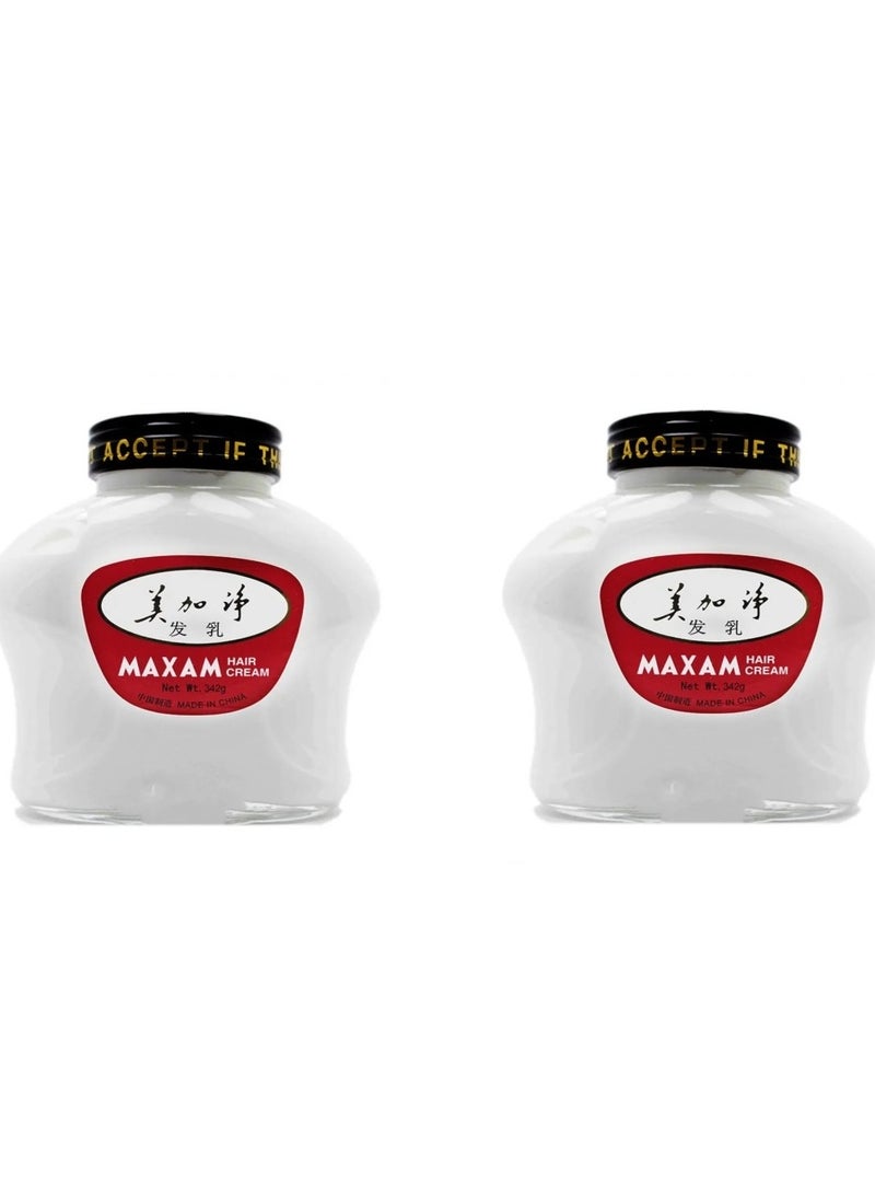 Maxam Two Pieces Of Maxam Hair Cream 2X342gm - Image 2