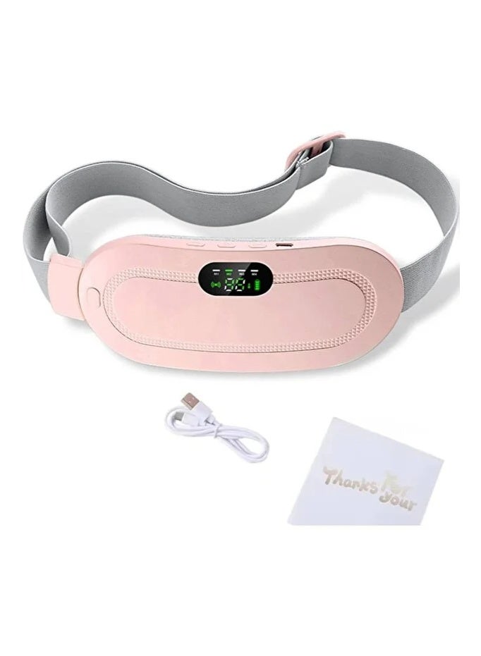 دينكس حزام خصر لتدفئة منطقة الخصر و تخفيف الام الدورة الشهرية لدى النساء وتخفيف التقلصات يعمل بالإهتزاز لتدفئة منطقة الخصر - Image 1