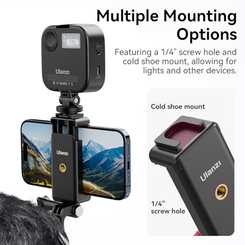 jusmo ULANZI CM027 Phone Head Strap Mount Support Vertical Shots for iPhone, GoPro Hero 12 11 10 9 8 7 6 5 4 Session 3+ 3 2 1 Max, DJI Osmo Action, Insta360, Action Cameras Head Mounted Phone Holder - Image 5