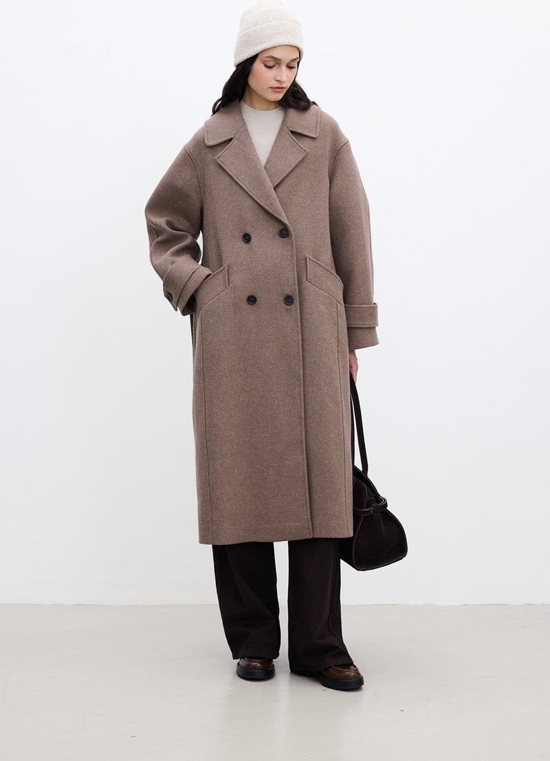 Manuka Italian Cashmere Premium Coat Mink  - Image 2