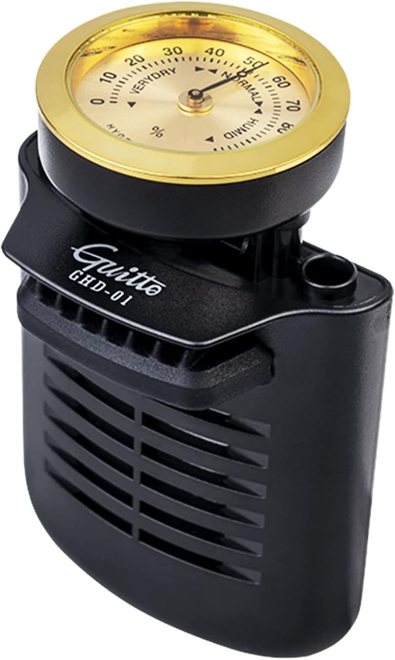Guitto Guitar Humidifier - 2-in-1 Humidity Care System for Acoustic Guitar Humidifier Hygrometer GHD-01 - Image 1
