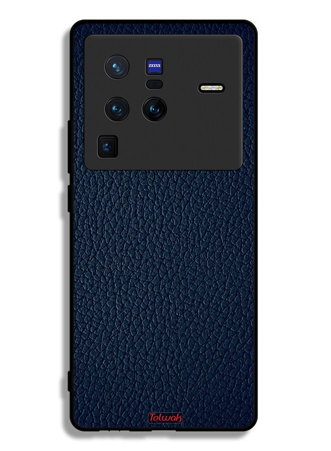 Tolwak Vivo X80 Pro Protective Case Cover Leather Pattern - Image 2