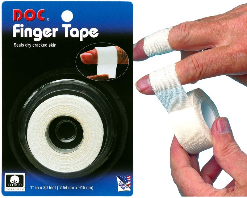 Tourna Finger Wrap Protective Tape, White - Image 1