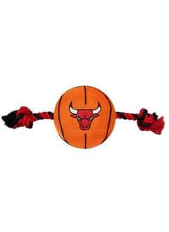 Pets First NBA Chicago Bulls Basketball Toy. - Tough Nylon Pet Toy with Tug Ropes & Inner Squeaker, One Size, BUL-3105 - pzsku/Z7AD53C0950F7AF32363BZ/45/_/1737031985/b52aead8-eef7-4a40-885f-18166b724592