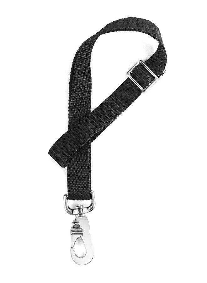 QWORK Horse Bucket Strap, Nylon, 3 Pack, Adjustable 21" to 32" Length, for Hay Nets, Water Buckets, Outdoor Feeders, Black - Image 3