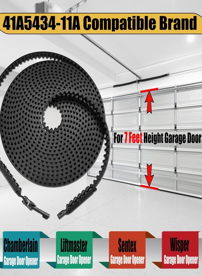Blesseras Garage Door Drive Belt Replacement (41A5434-11A) for 7ft Door Compatible with Chamberlain/LiftMaster/Sentex Garage Door Opener, 234'' Long - Image 3