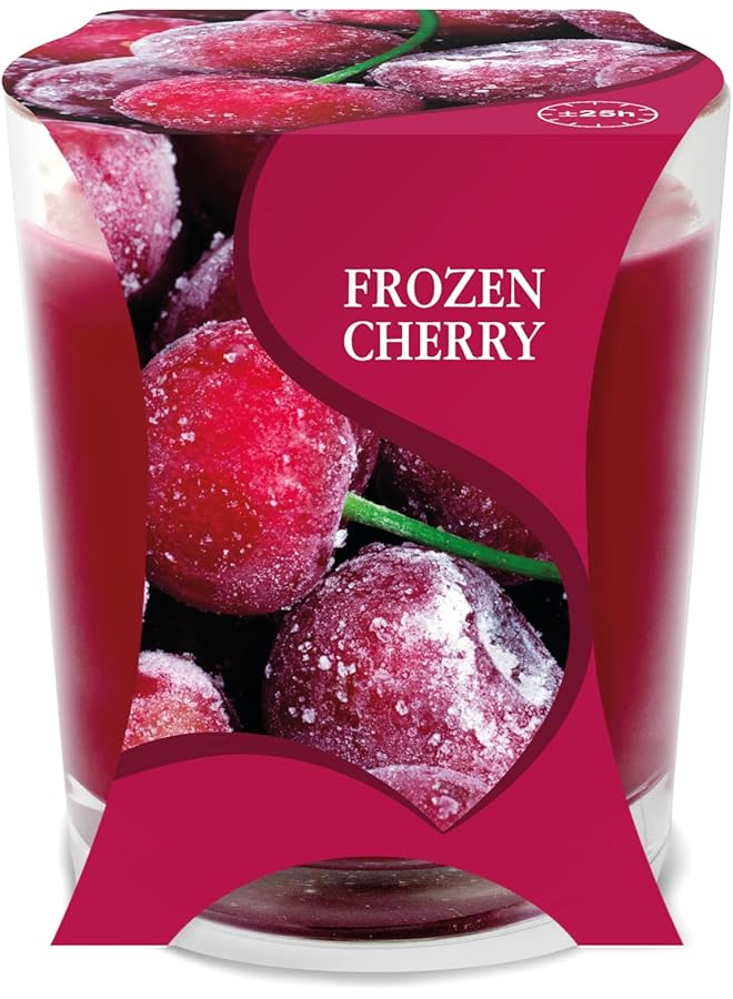 The Bros Cilindric Jar Frozen Cherry Scented Candle 95 g - Image 1