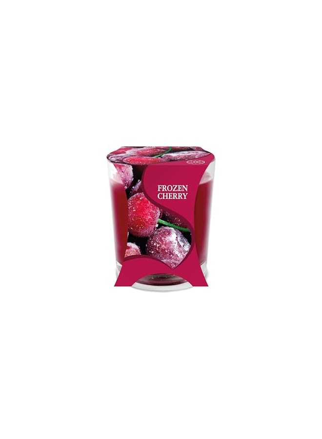 The Bros Cilindric Jar Frozen Cherry Scented Candle 95 g - Image 2